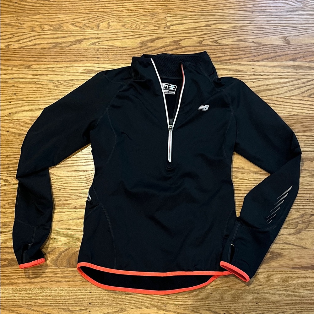 New Balance Women's Black Top with Red Trim